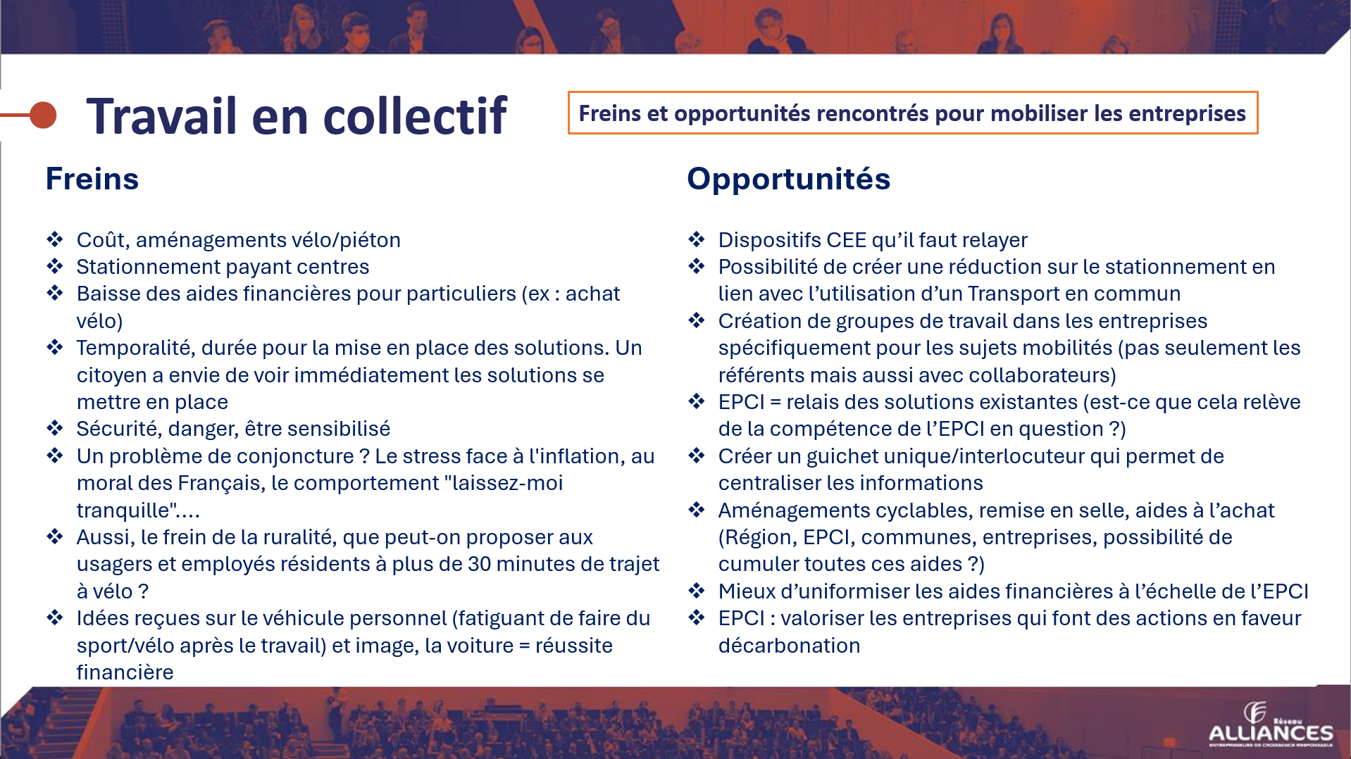 Tableau freins opportunités GT 1 EPCI