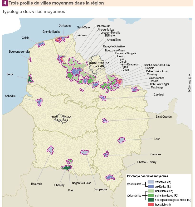 Villes moyennes HDF